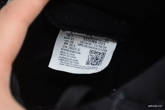 Rep EP 1 White High 555088-035 Black Grey Air Smoke Retro Jordan 555088-035 Light 0403